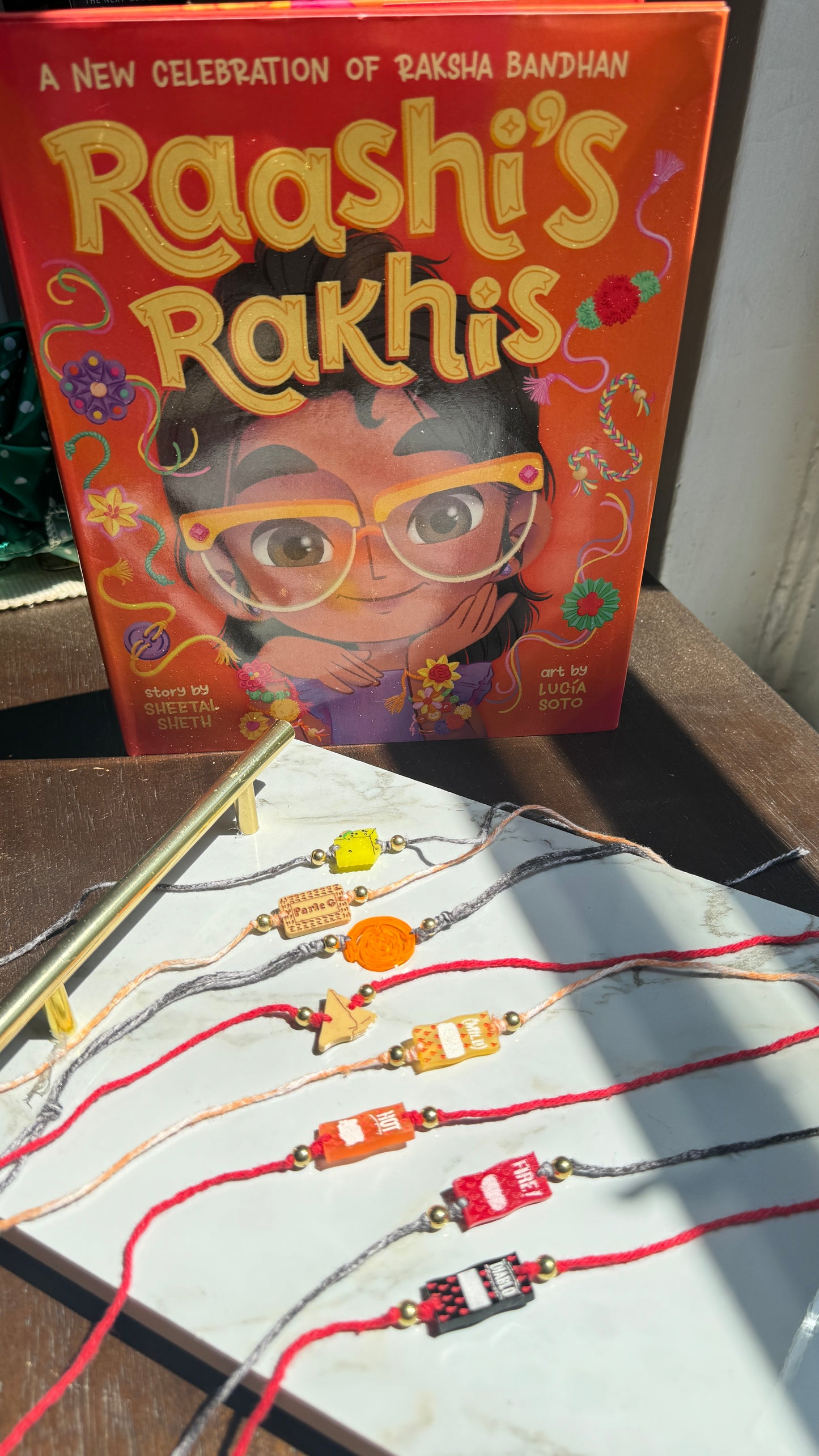 Raashi's Rakhis Book + Rakhri Bundle
