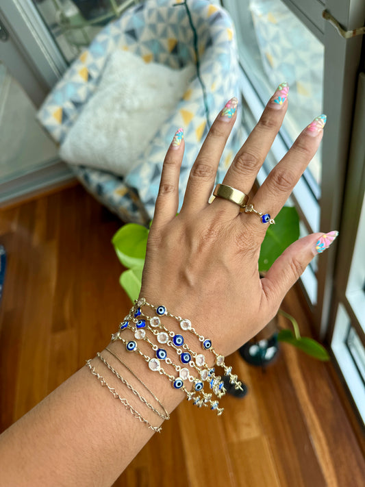 Nazar (evil eye) bracelets