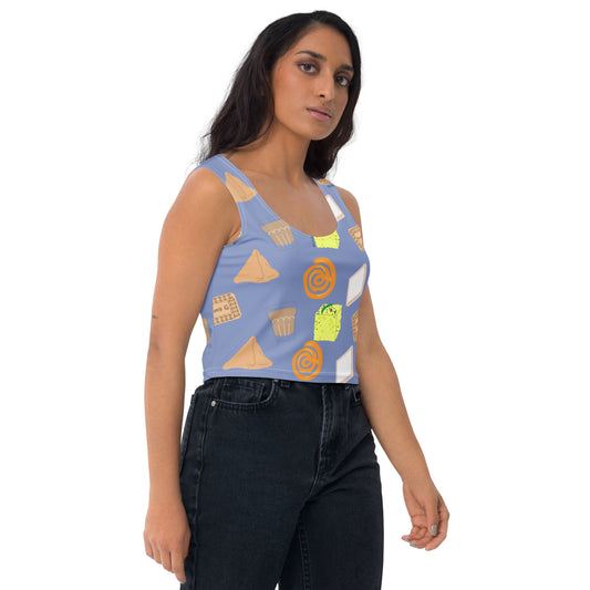 Desi Khana Crop Top