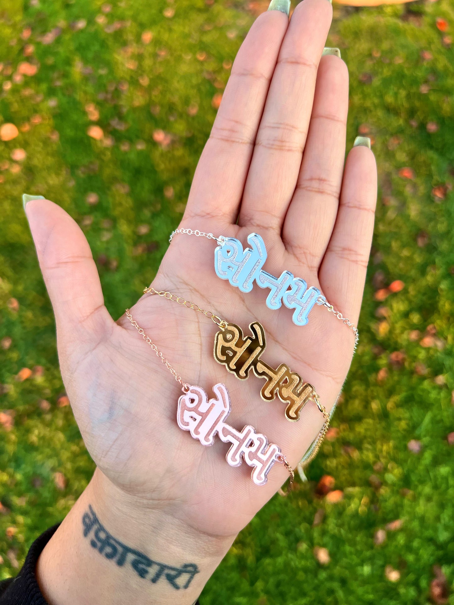 Personalized Nametag necklace