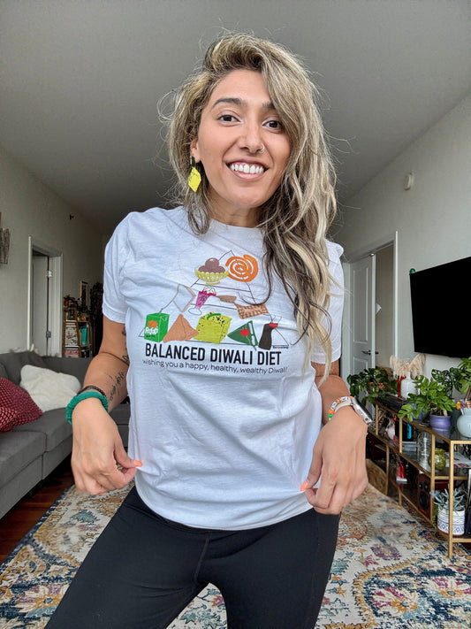 Diwali Food Pyramid t-shirt