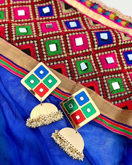 Navratri earrings